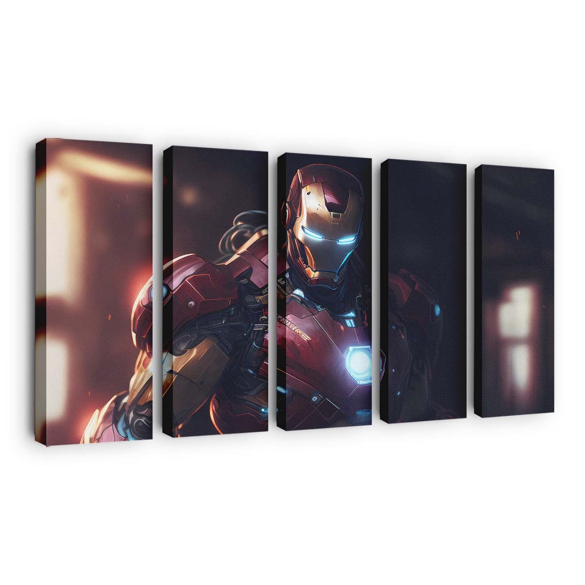 Unbesiegbarer Iron Man Leinwandbild - Wanddeko