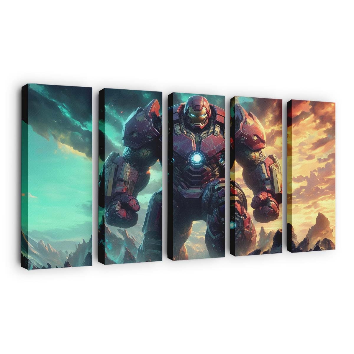 Iron Hulkbuster Rampage Leinwandbild - Wanddeko