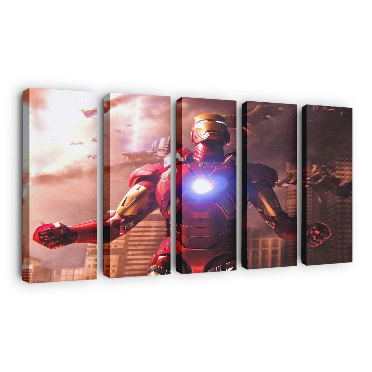 Iron Man 2018 Artwork Leinwandbild - Wanddeko