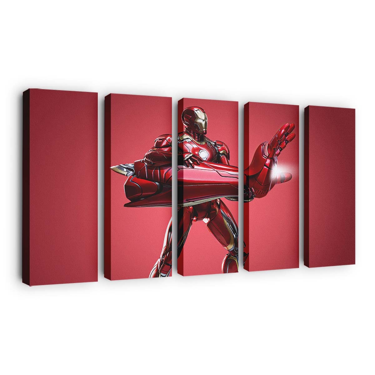 Iron Man 2020 Feuerblaster Leinwandbild - Wanddeko