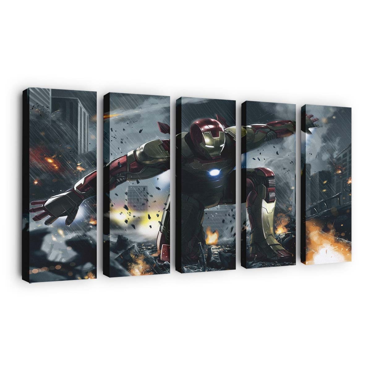 Iron Man 3 Kunst Leinwandbild - Wanddeko