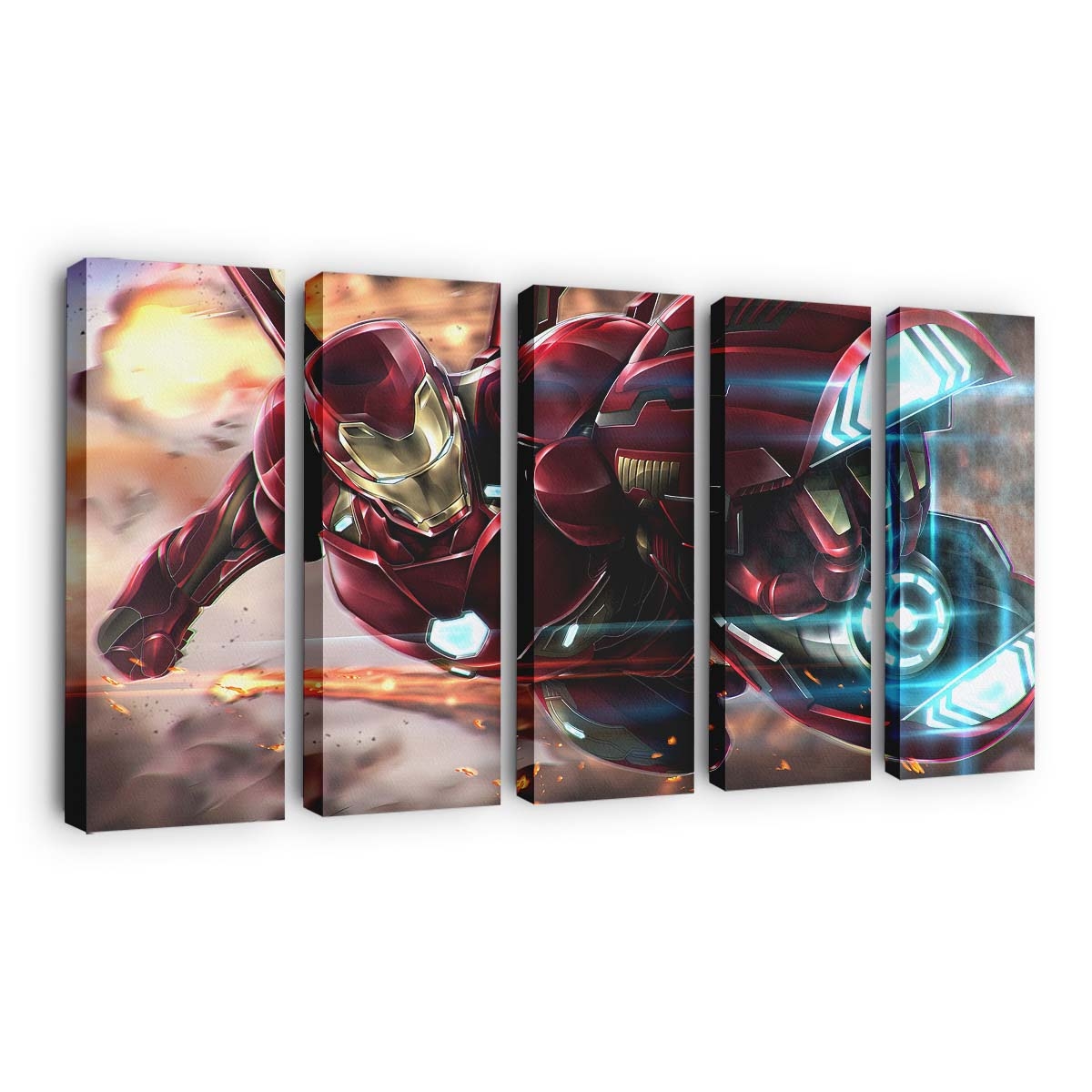 Iron Man Cannon Leinwandbild - Wanddeko