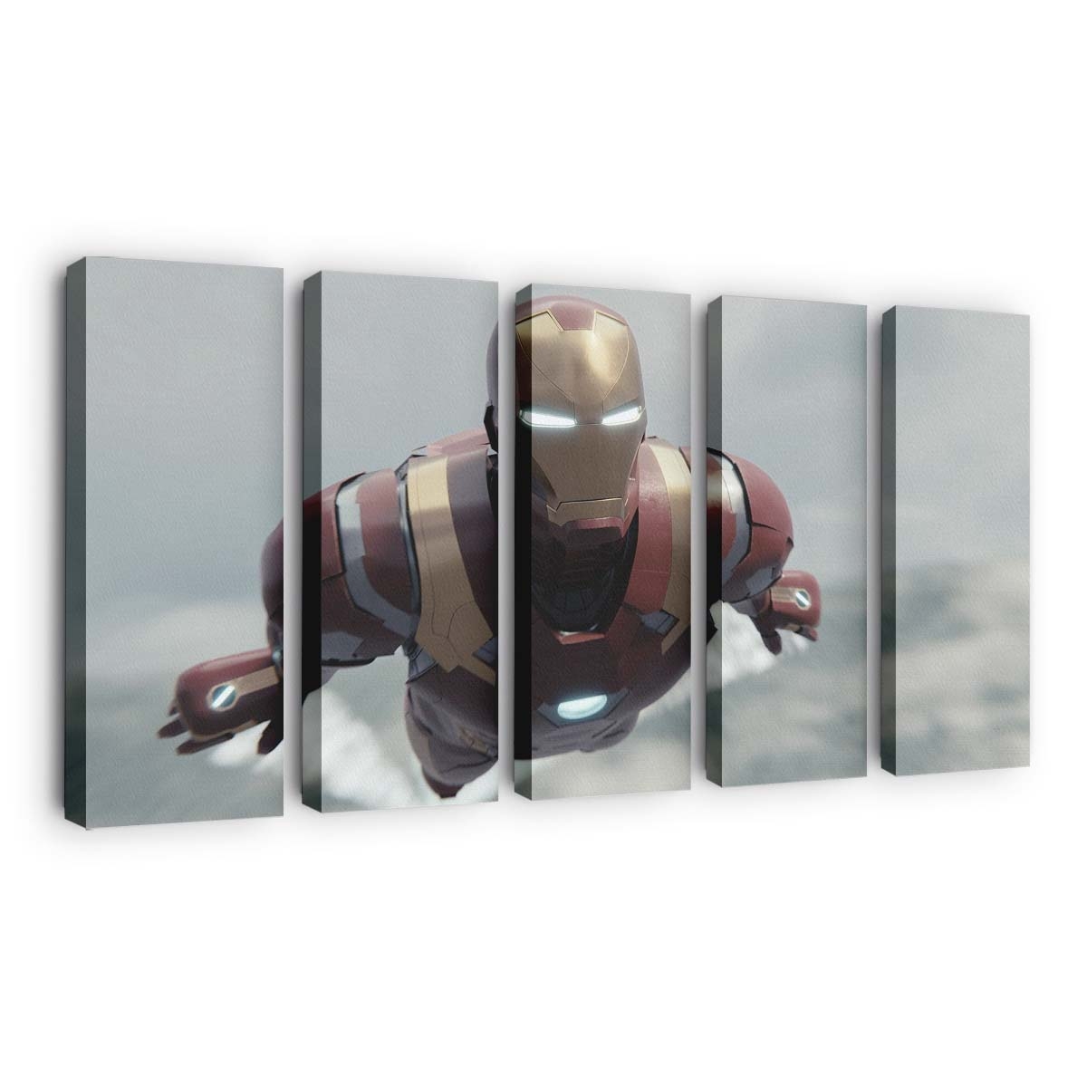 Iron Man Digitale Kunst Leinwandbild - Wanddeko