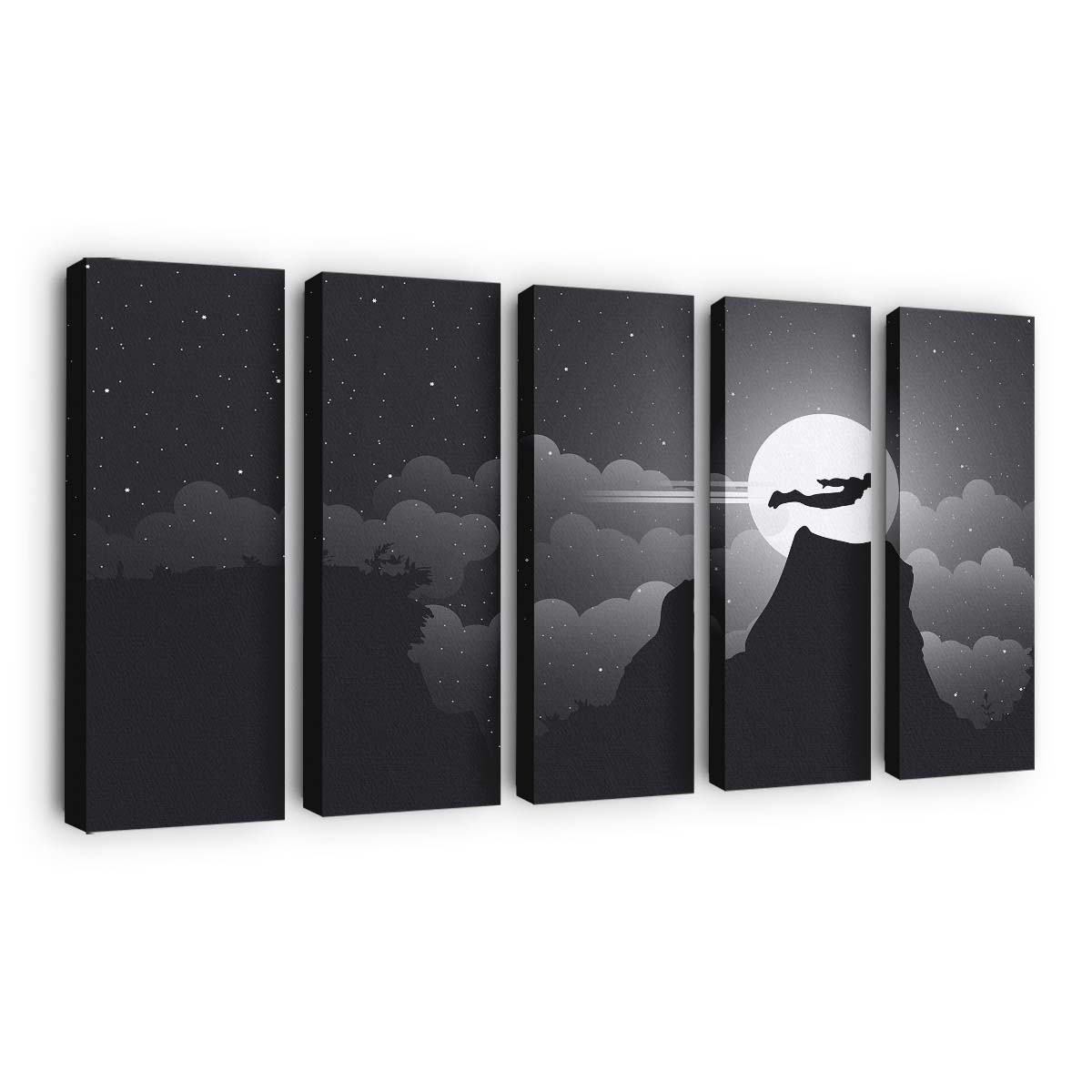 Iron Man Illustration Leinwandbild - Wanddeko