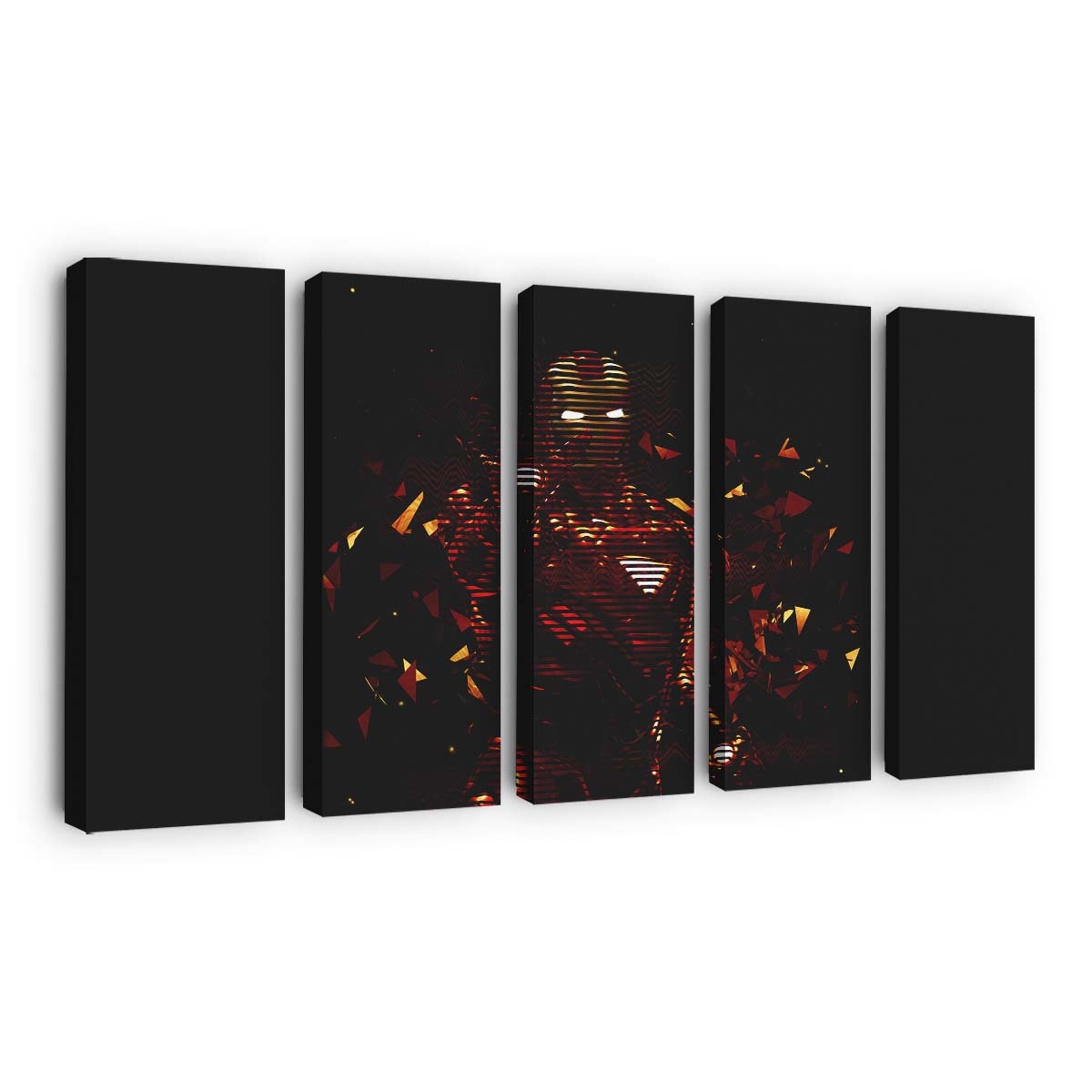 Iron Man Minimalismus Leinwandbild - Wanddeko
