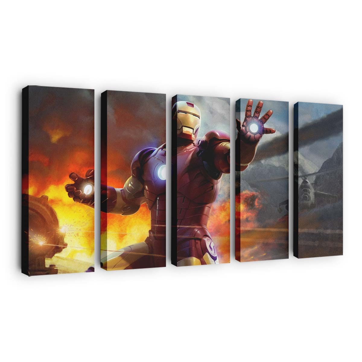 Iron Man 2018 5 Leinwandbild - Wanddeko