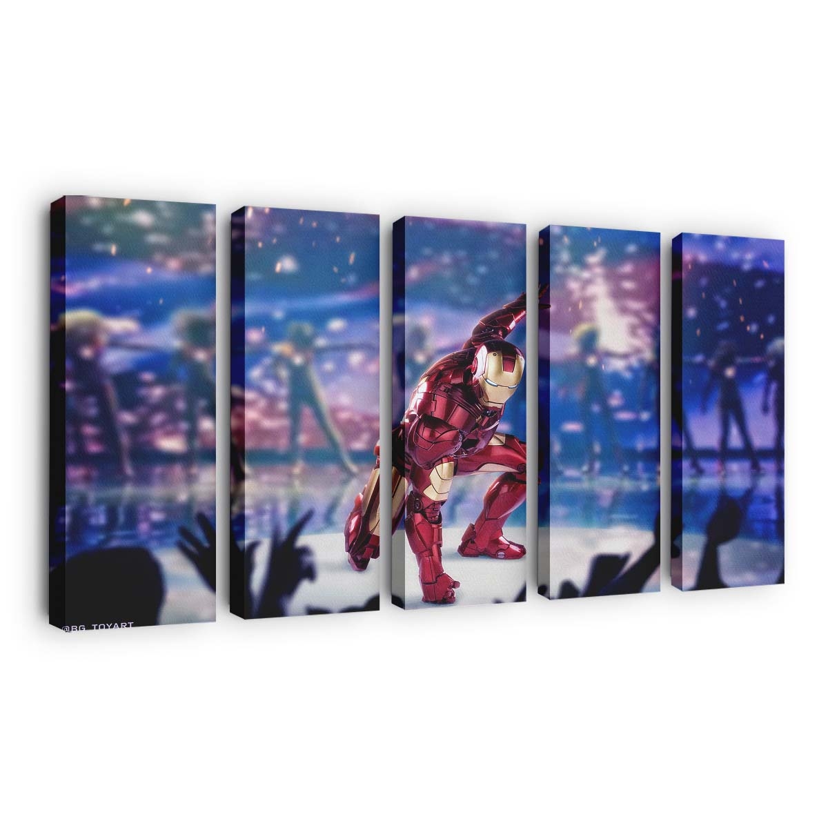 Iron Man 2018 6 Leinwandbild - Wanddeko