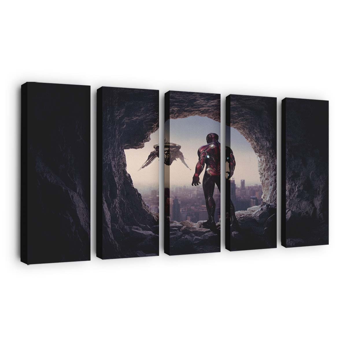 Iron Man Avengers Endgame Lost World Leinwandbild - Wanddeko