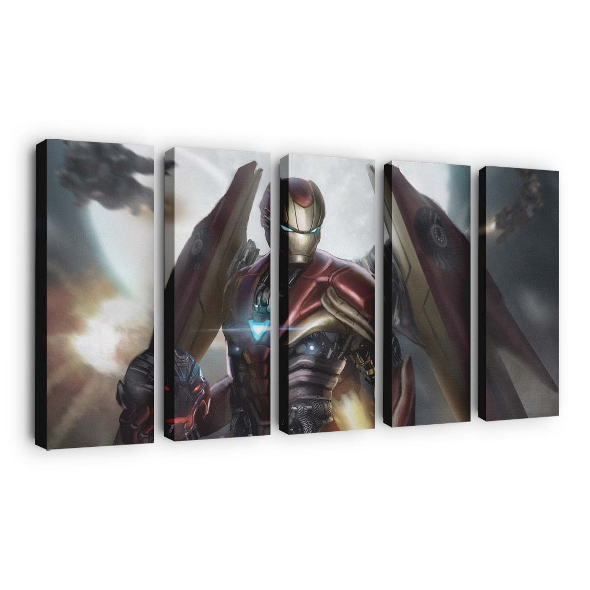 Iron Man Die erwachende Maschine Leinwandbild - Wanddeko