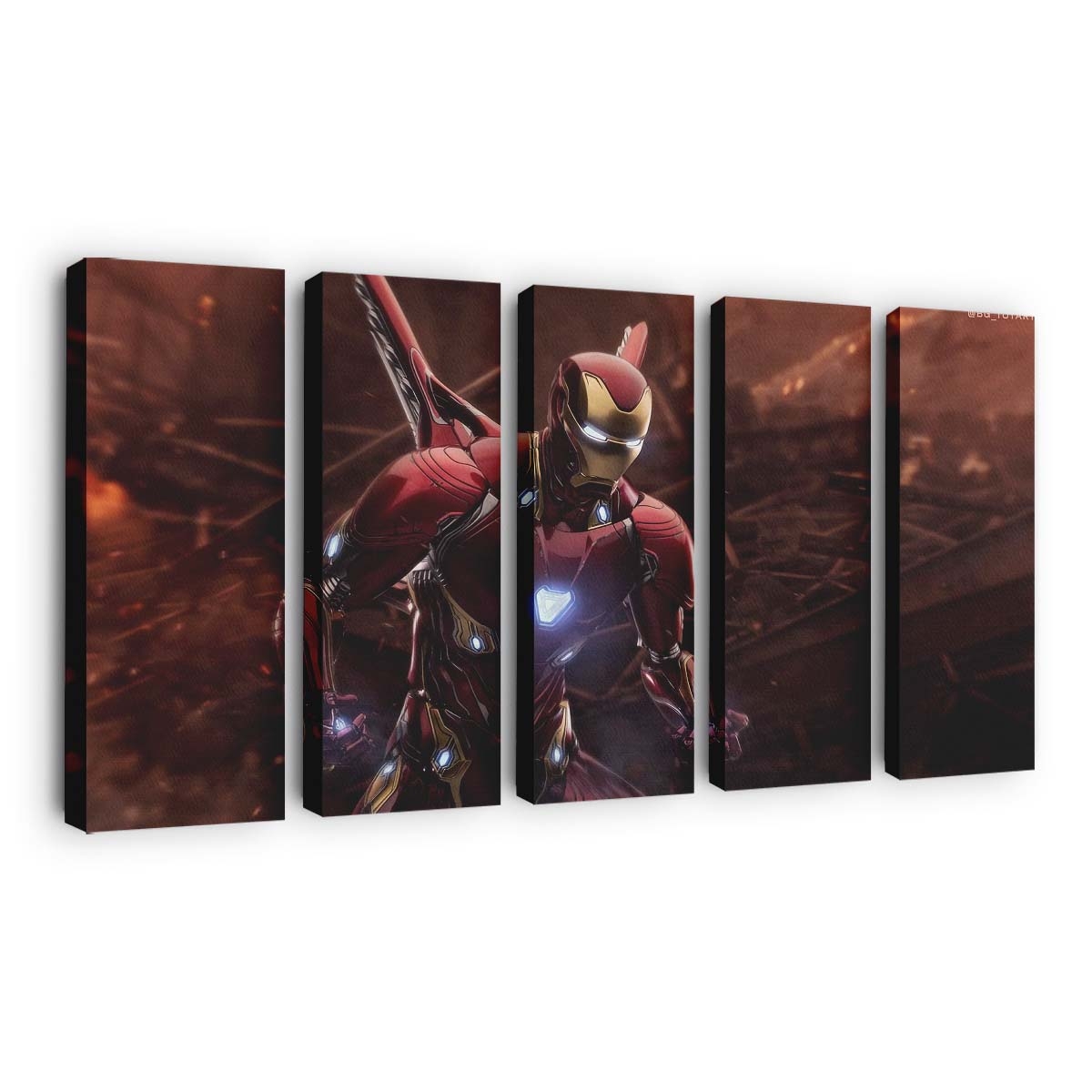 Iron Man 2019 2 Leinwandbild - Wanddeko