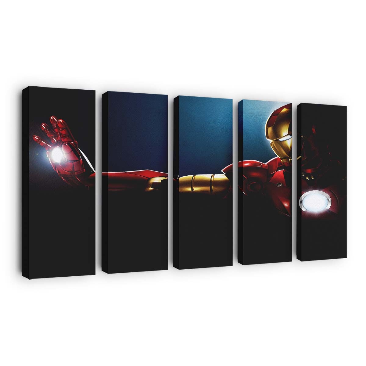 Iron Man Art Leinwandbild - Wanddeko