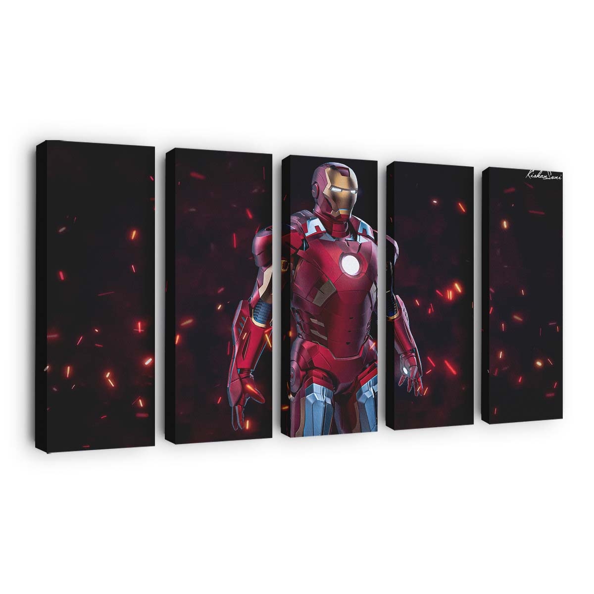 Ironman Mark Vii 2 Leinwandbild - Wanddeko