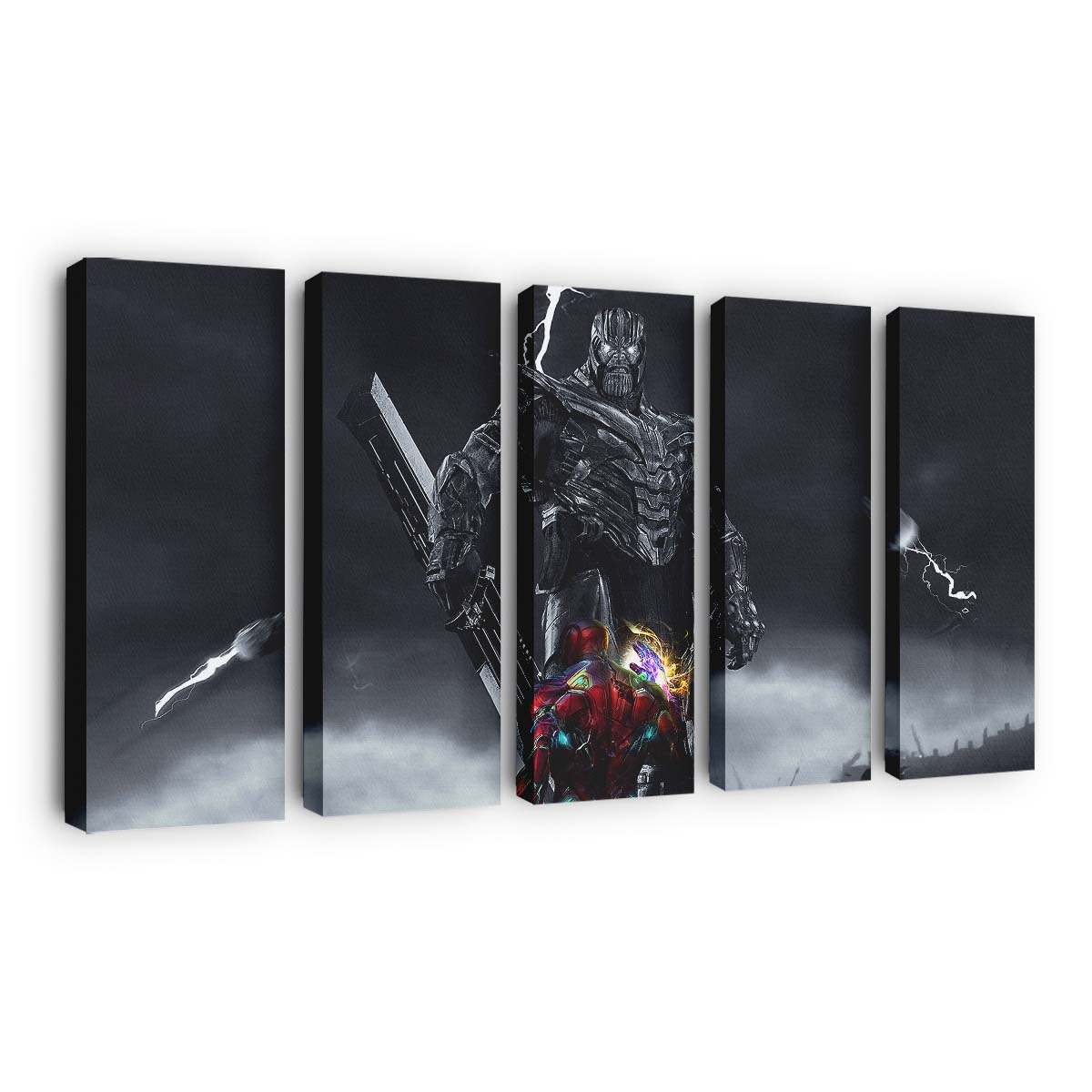 Ironman Sacrifice Leinwandbild - Wanddeko