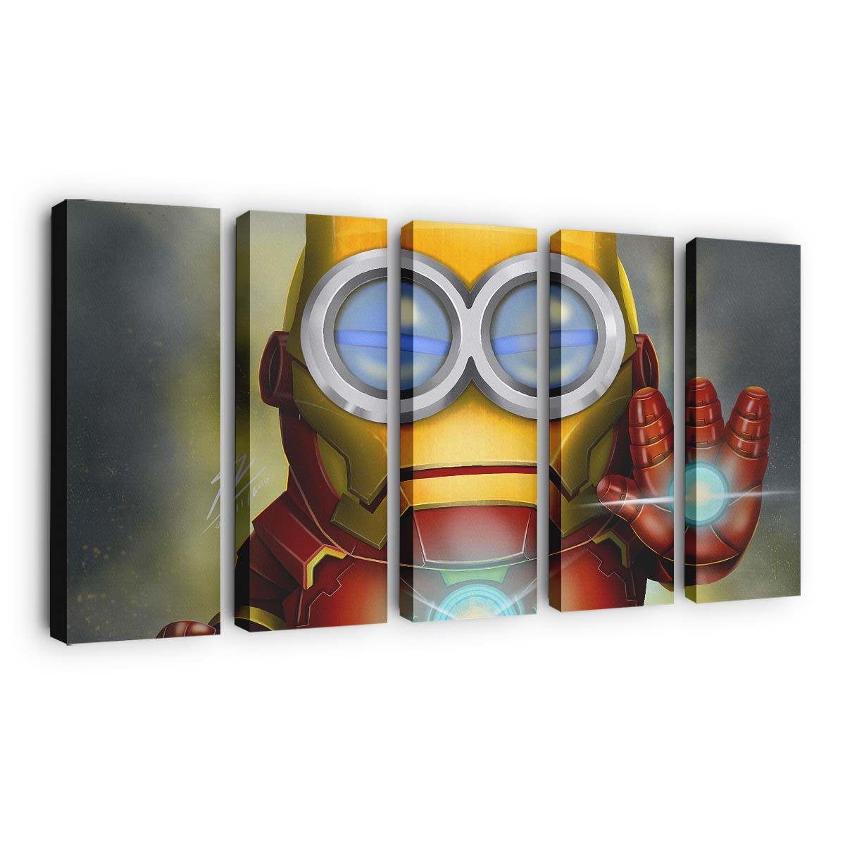 Minion As Iron Man Leinwandbild - Wanddeko