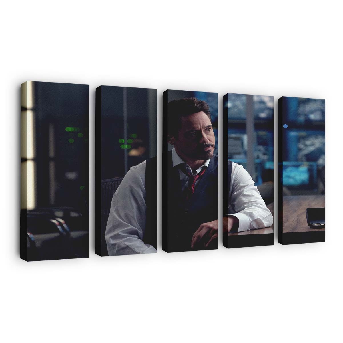 Robert Downey als Tony Stark in Avengers Infinity War 2018 Leinwandbild - Wanddeko