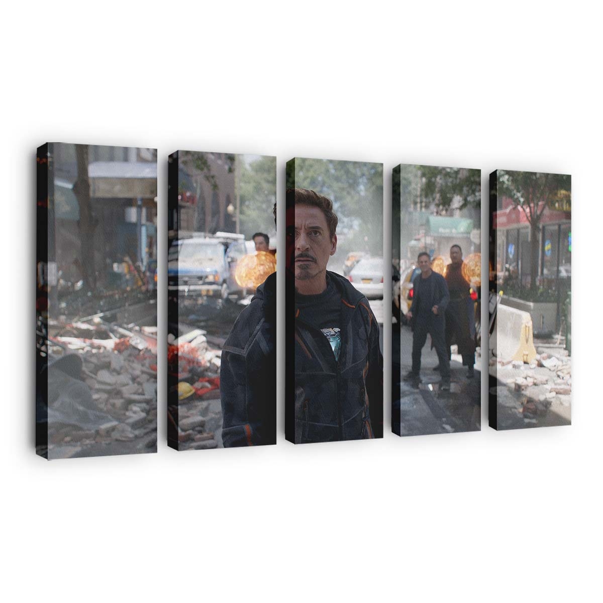 Robert Downey als Tony Stark in Avengers Infinity War 2018 2 Leinwandbild - Wanddeko