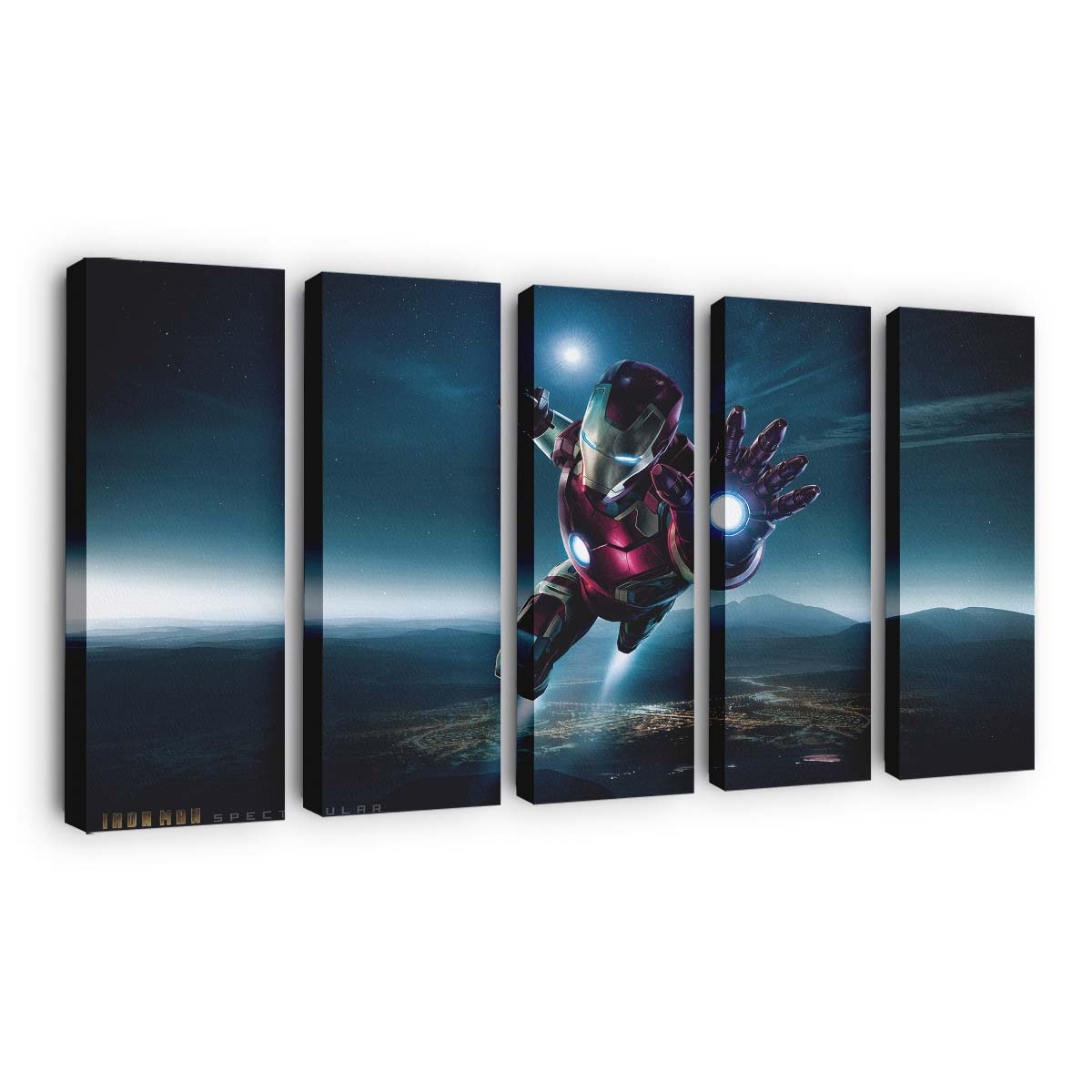 Spektakulärer Iron Man Leinwandbild - Wanddeko
