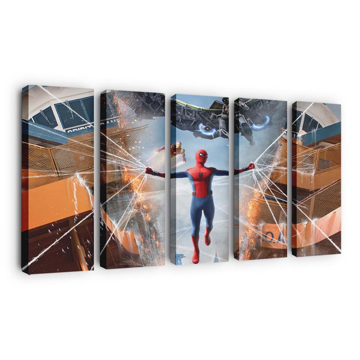 Spiderman Homecoming Leinwandbild - Wanddeko