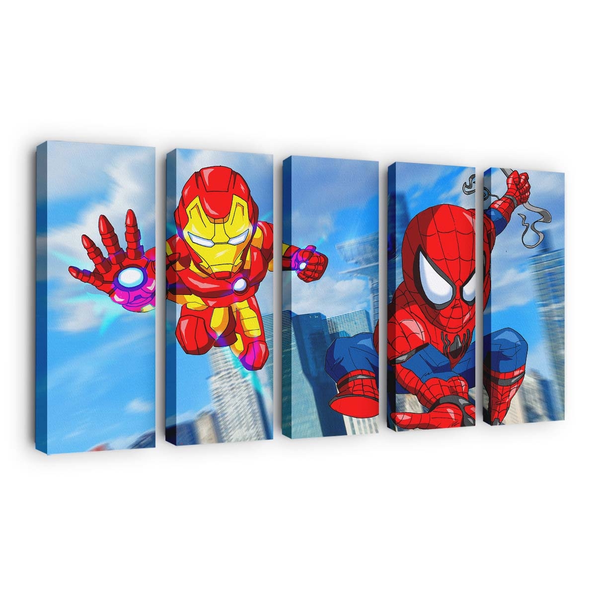 Spiderman Homecoming Movie Art Leinwandbild - Wanddeko