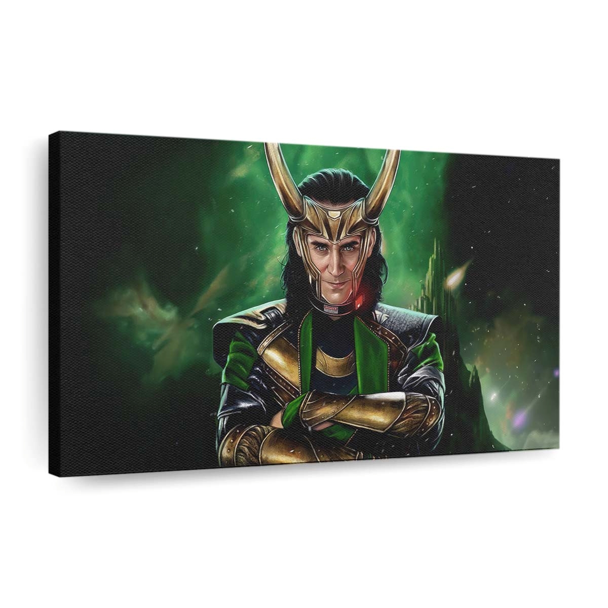 Loki, der listige Unruhestifter Leinwandbild - Wanddeko