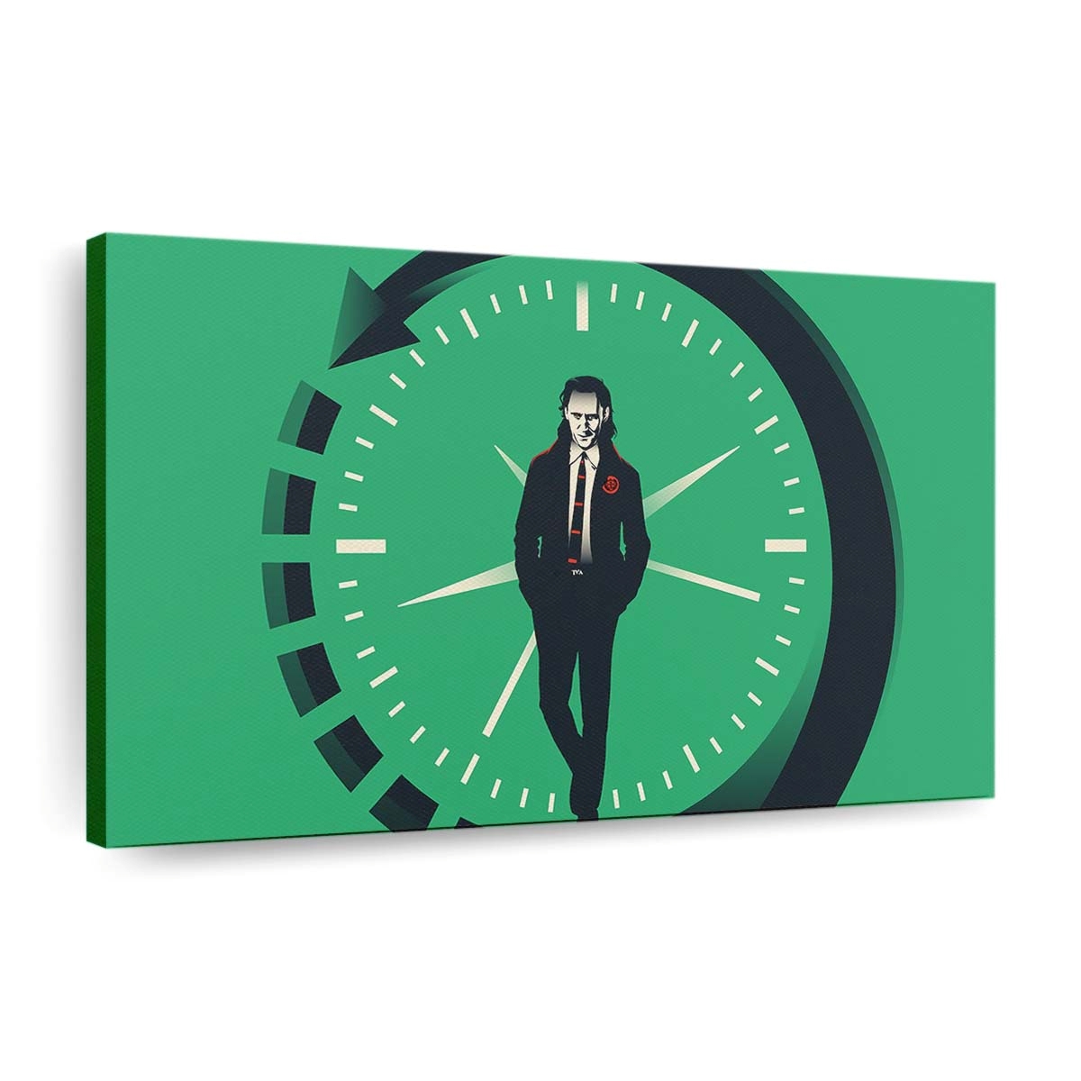 Loki Fan Made Leinwandbild - Wanddeko