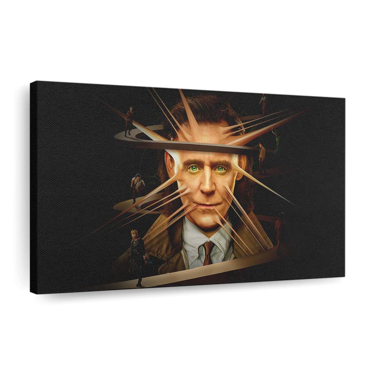 Loki Gott der Täuschung Leinwandbild - Wanddeko