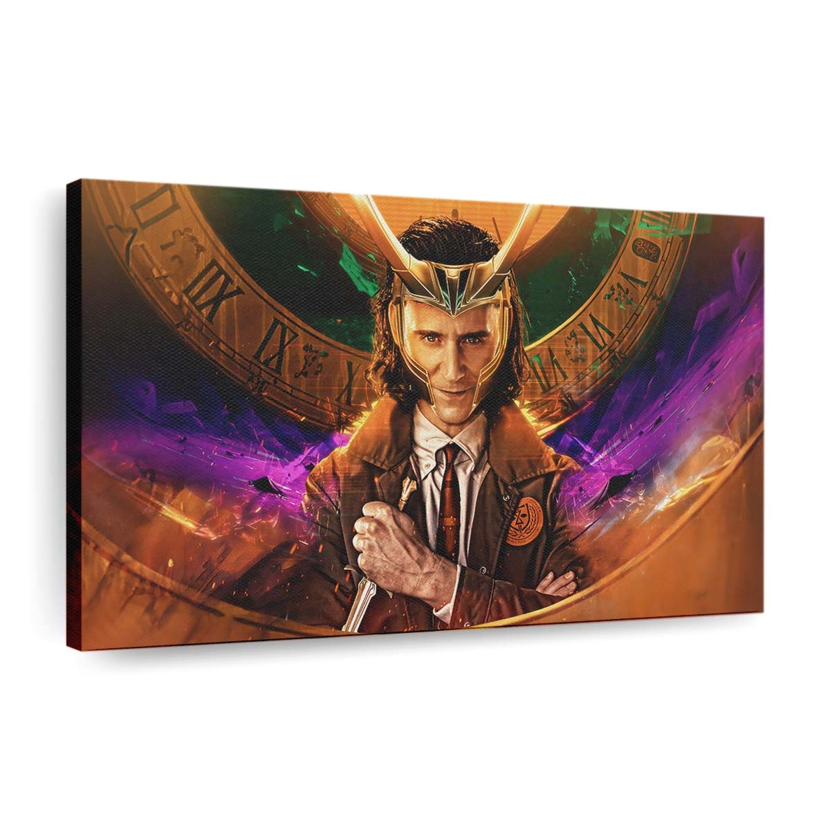 Loki Staffel 2 Finale Leinwandbild - Wanddeko