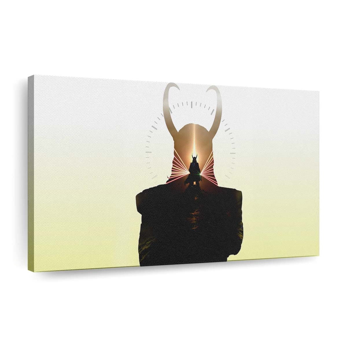 Loki Staffel 2 Minimalismus Leinwandbild - Wanddeko