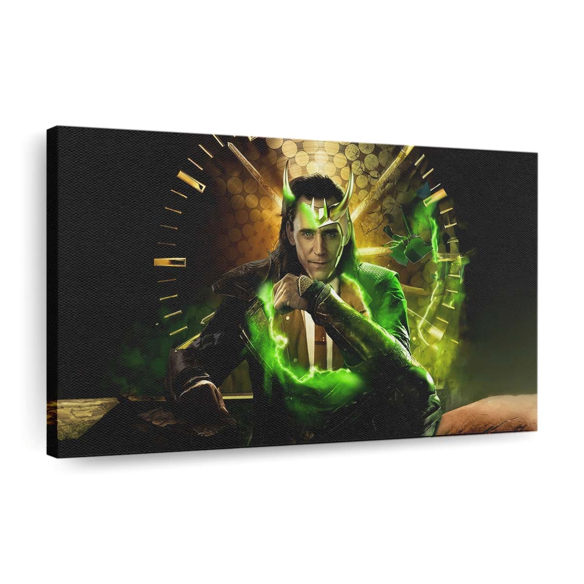 Loki Der göttliche Trickster von Asgard Leinwandbild - Wanddeko