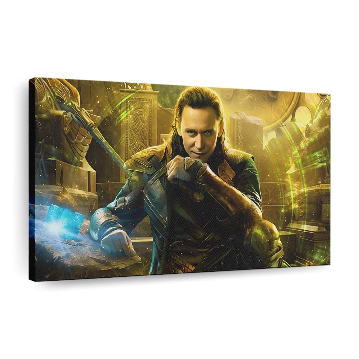 Loki, der Gott der Unruhe Leinwandbild - Wanddeko