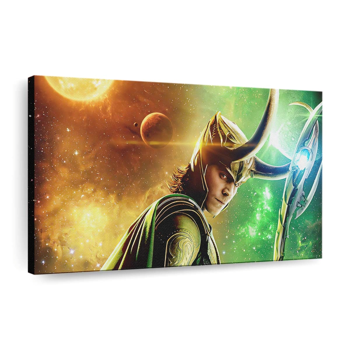 Loki, der Gott der Unruhe 2 Leinwandbild - Wanddeko