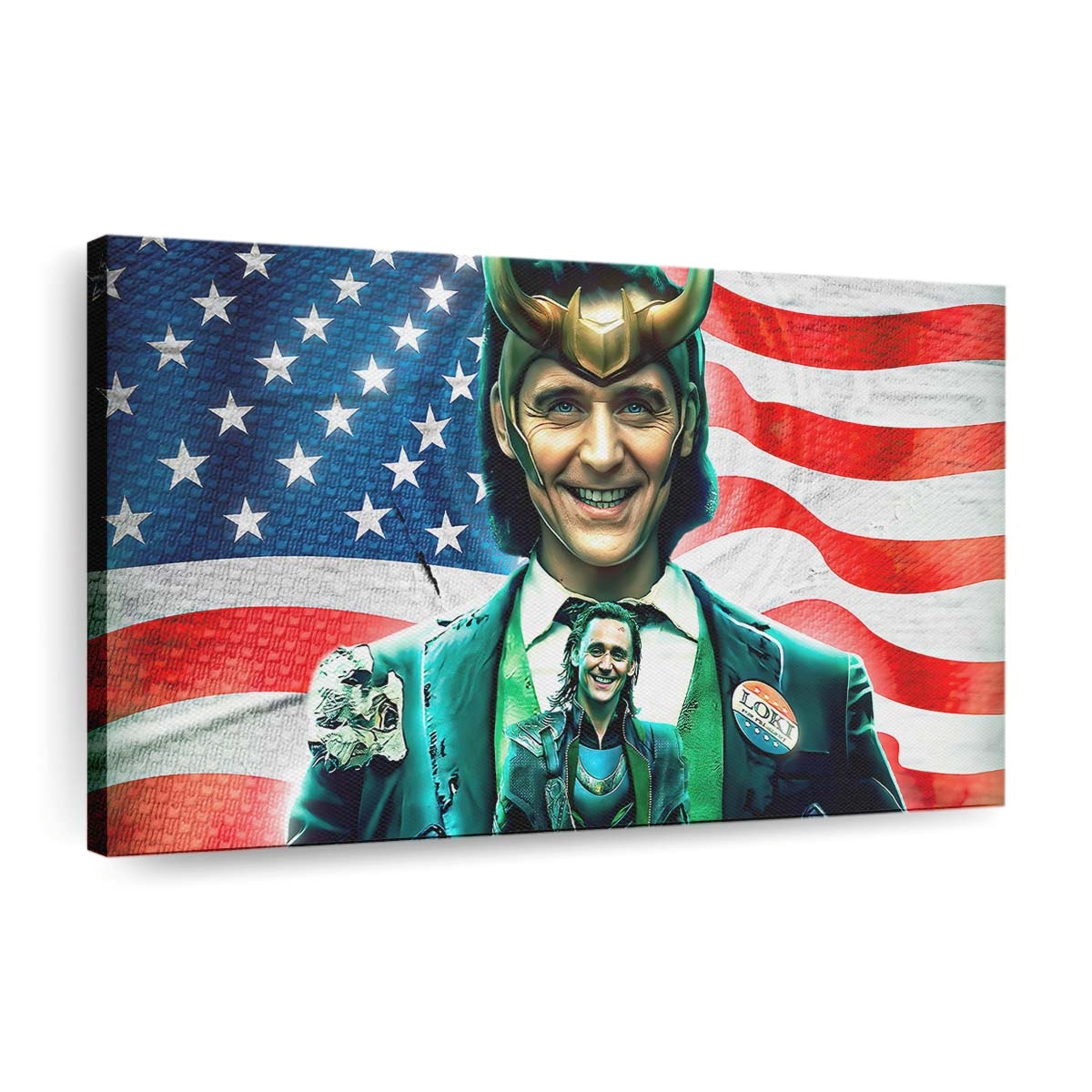 Loki TV-Serie 3 Leinwandbild - Wanddeko
