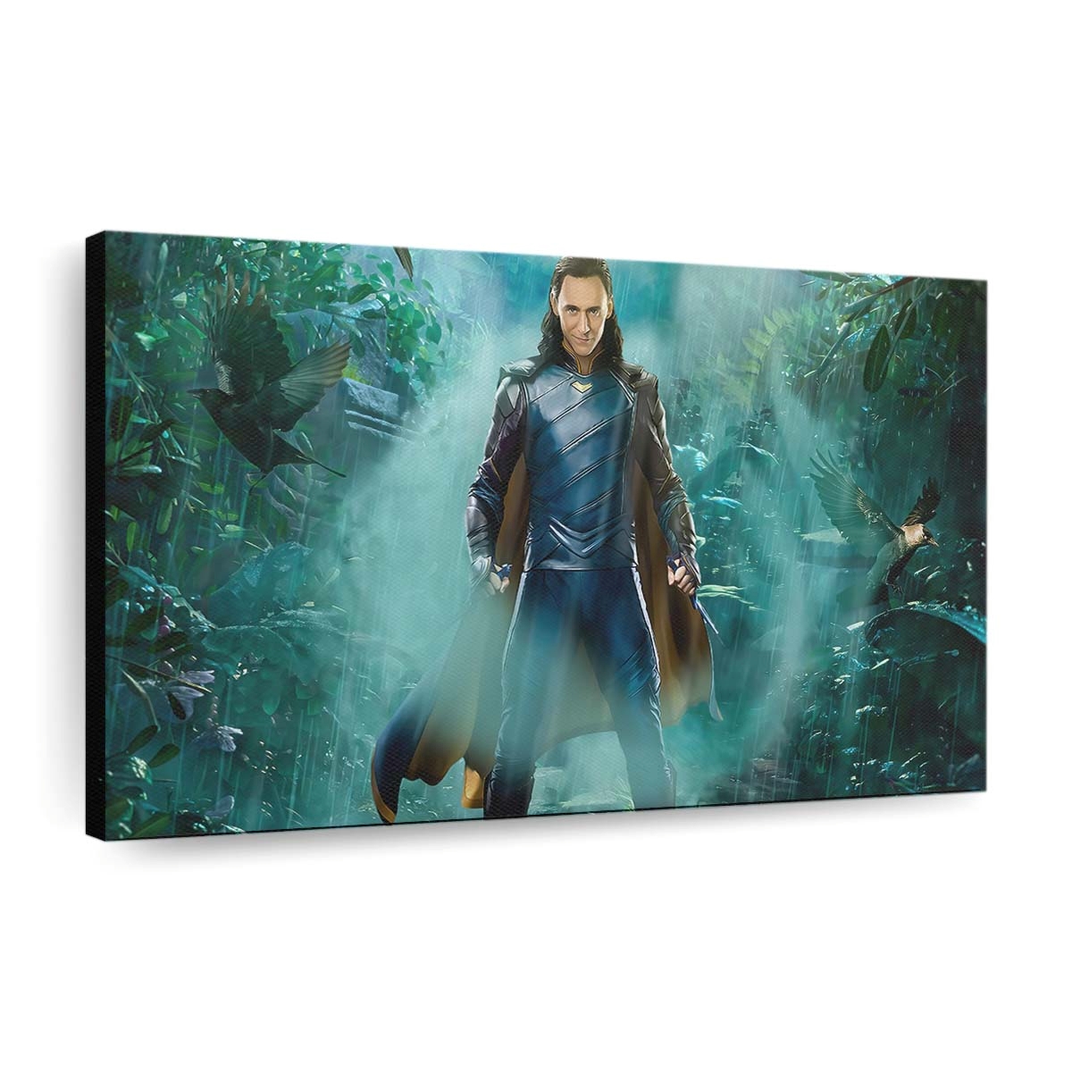 Loki Wo Unfug liegt Leinwandbild - Wanddeko