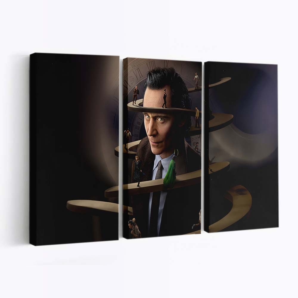 2023 Loki Staffel 2 Leinwandbild - Wanddeko