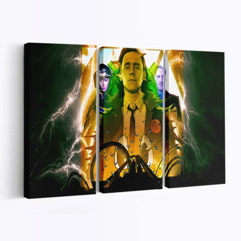 Disney Loki Staffel 2 Leinwandbild - Wanddeko