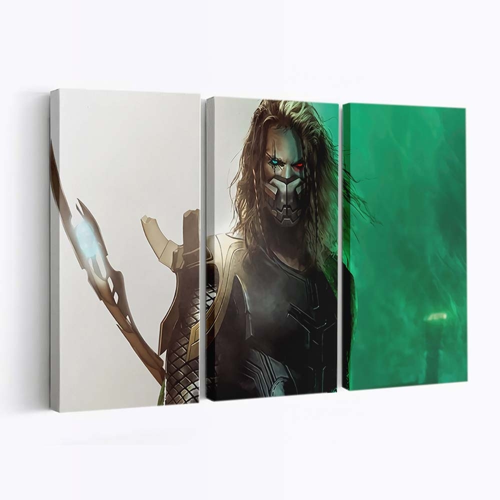 König Thoki Leinwandbild - Wanddeko