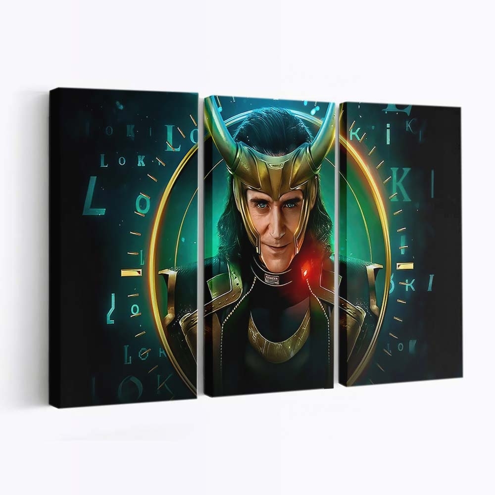 Loki Destaque Home Leinwandbild - Wanddeko