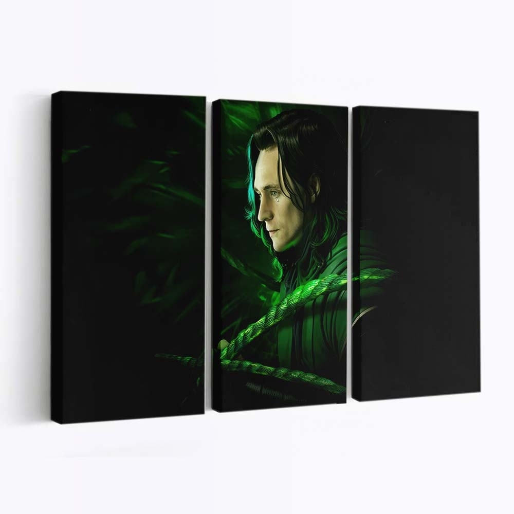 Loki Ewiger Trickster Leinwandbild - Wanddeko
