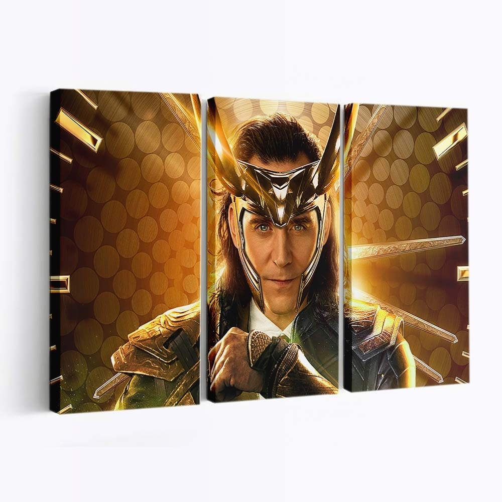Loki Gott der Streiche Leinwandbild - Wanddeko