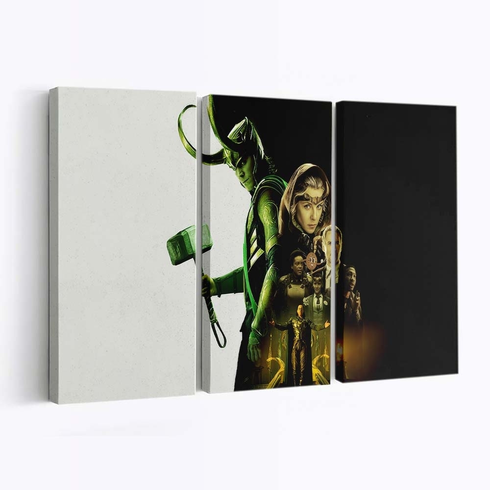 Loki Staffel 2 Disney Leinwandbild - Wanddeko