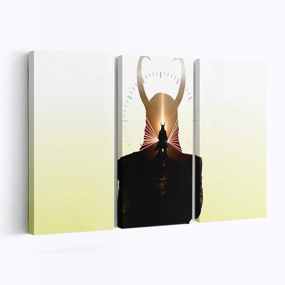 Loki Staffel 2 Minimalismus Leinwandbild - Wanddeko