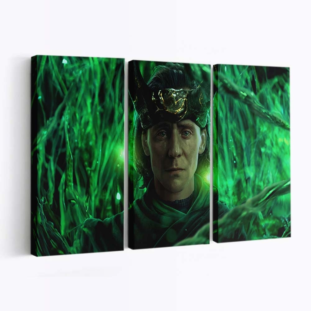 Loki Der Gott der Streiche 2023 Leinwandbild - Wanddeko