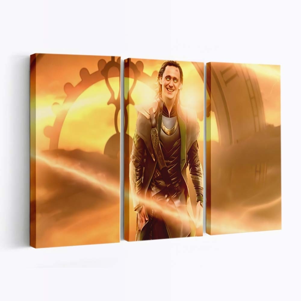 Loki, der Gott der Unruhe Leinwandbild - Wanddeko
