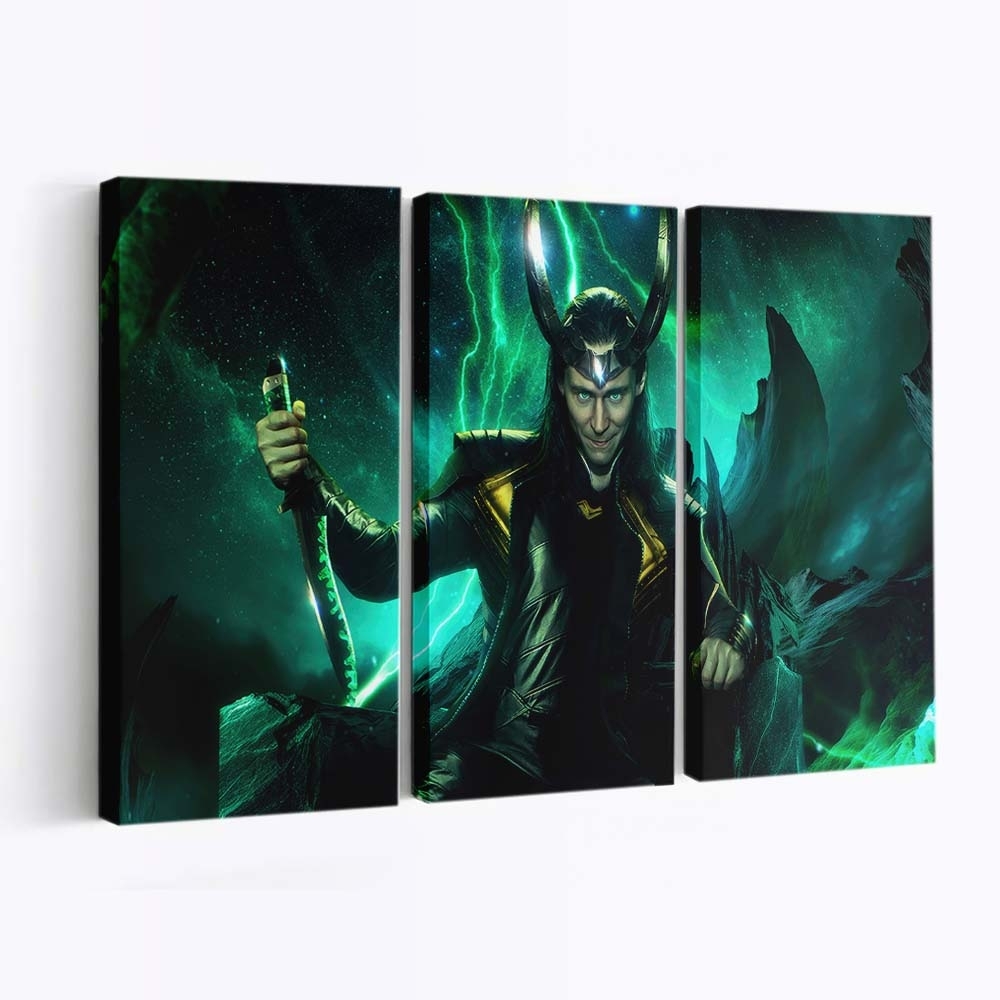 Loki, der König der Unruhe Leinwandbild - Wanddeko