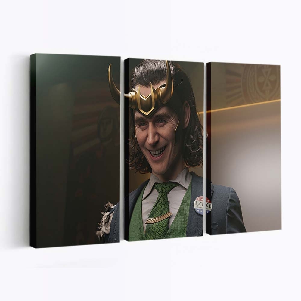 Loki TV-Serie CGI Leinwandbild - Wanddeko