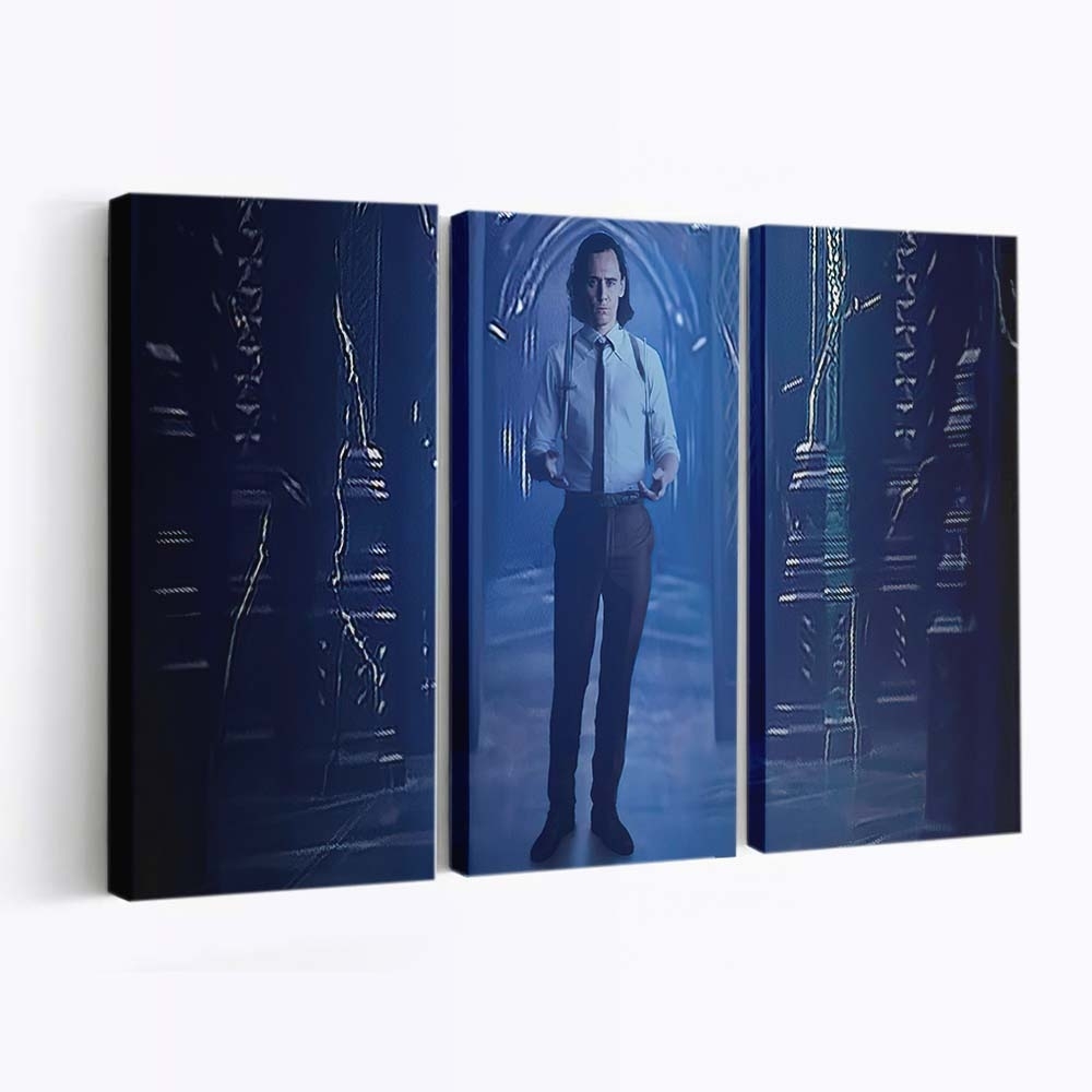 Loki Wer ist der Bösewicht Leinwandbild - Wanddeko