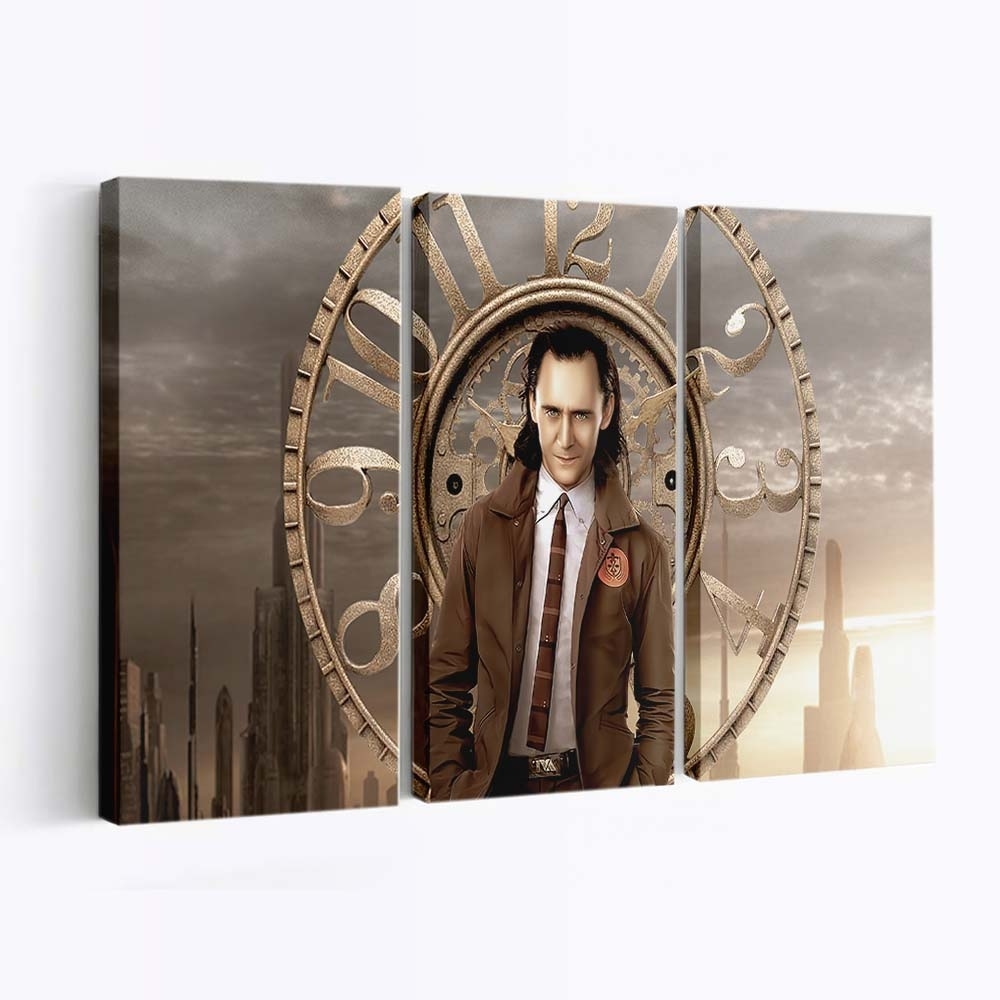 Der Gott der Unruhe Loki Leinwandbild - Wanddeko