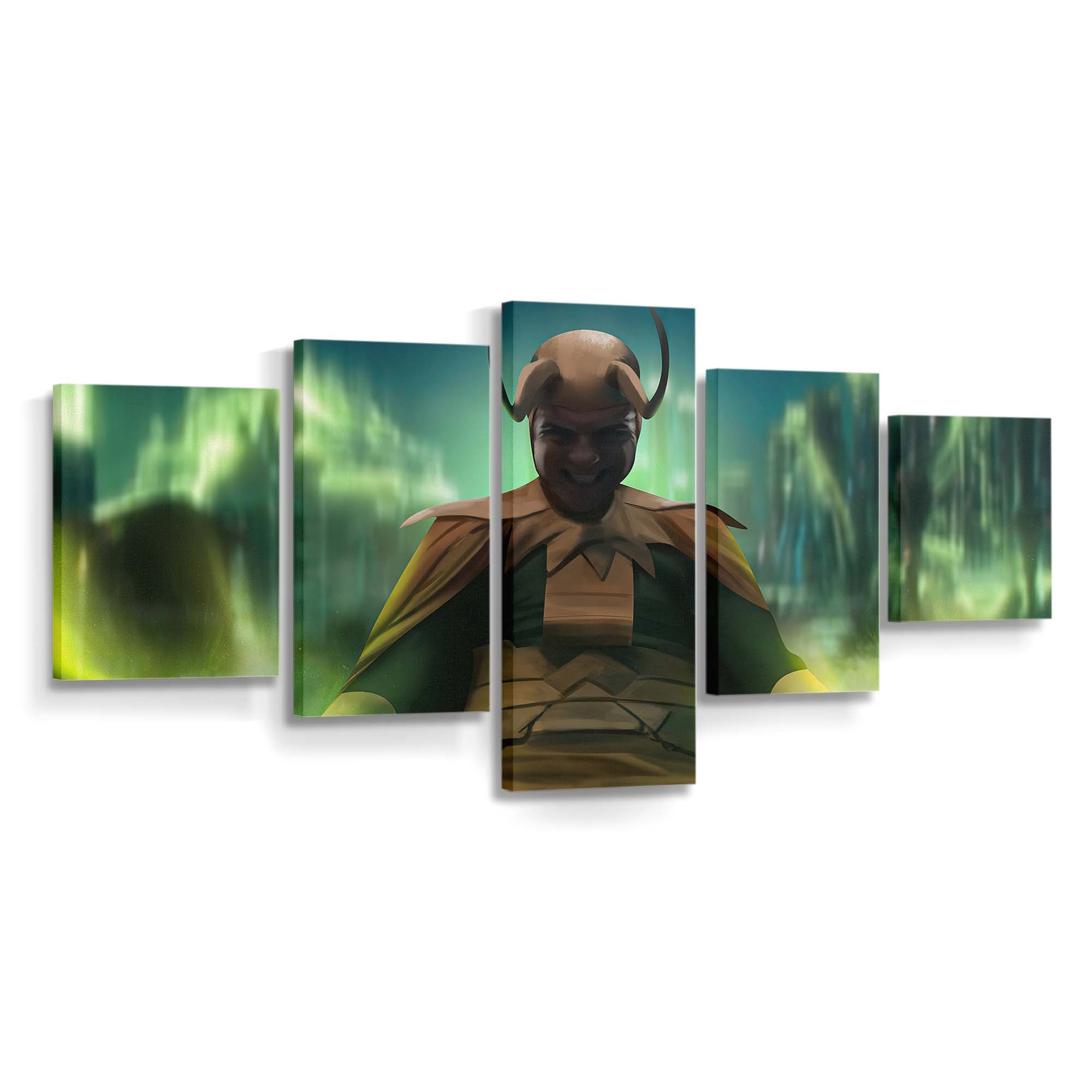 Klassischer Loki Leinwandbild - Wanddeko