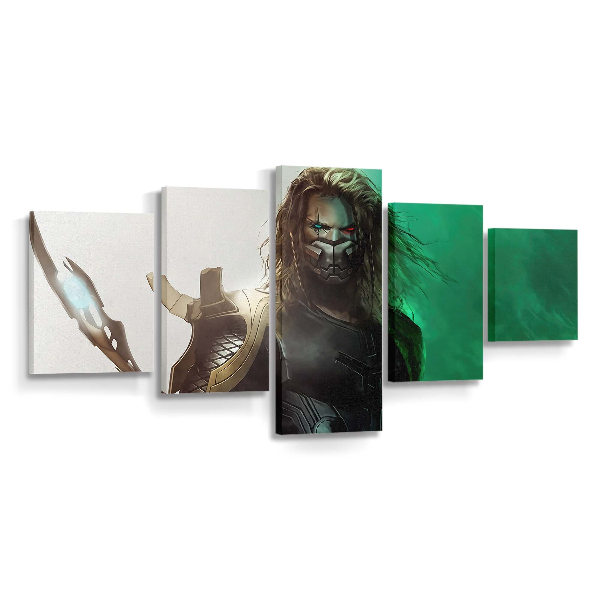 König Thoki Leinwandbild - Wanddeko