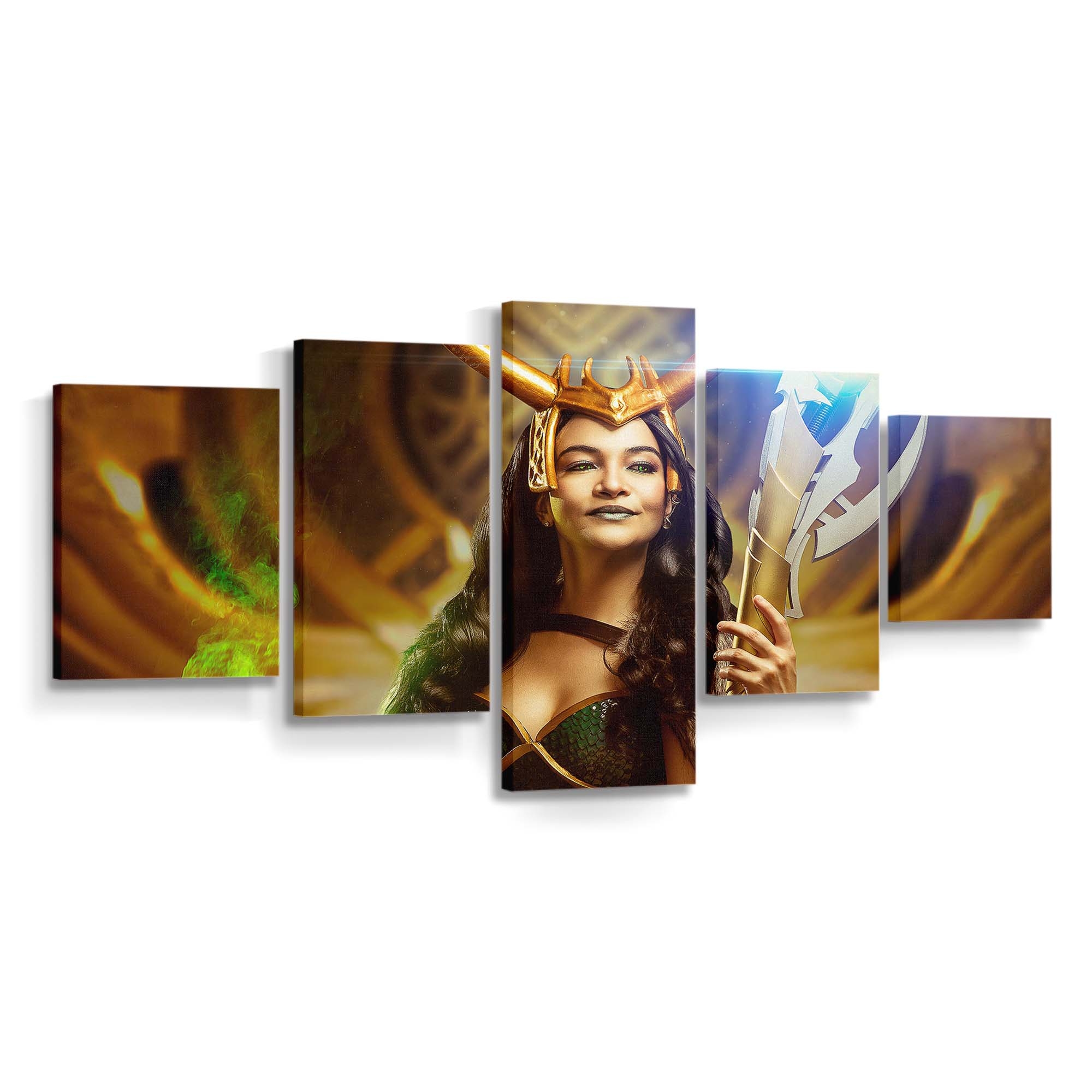 Lady Loki Cosplay Leinwandbild - Wanddeko